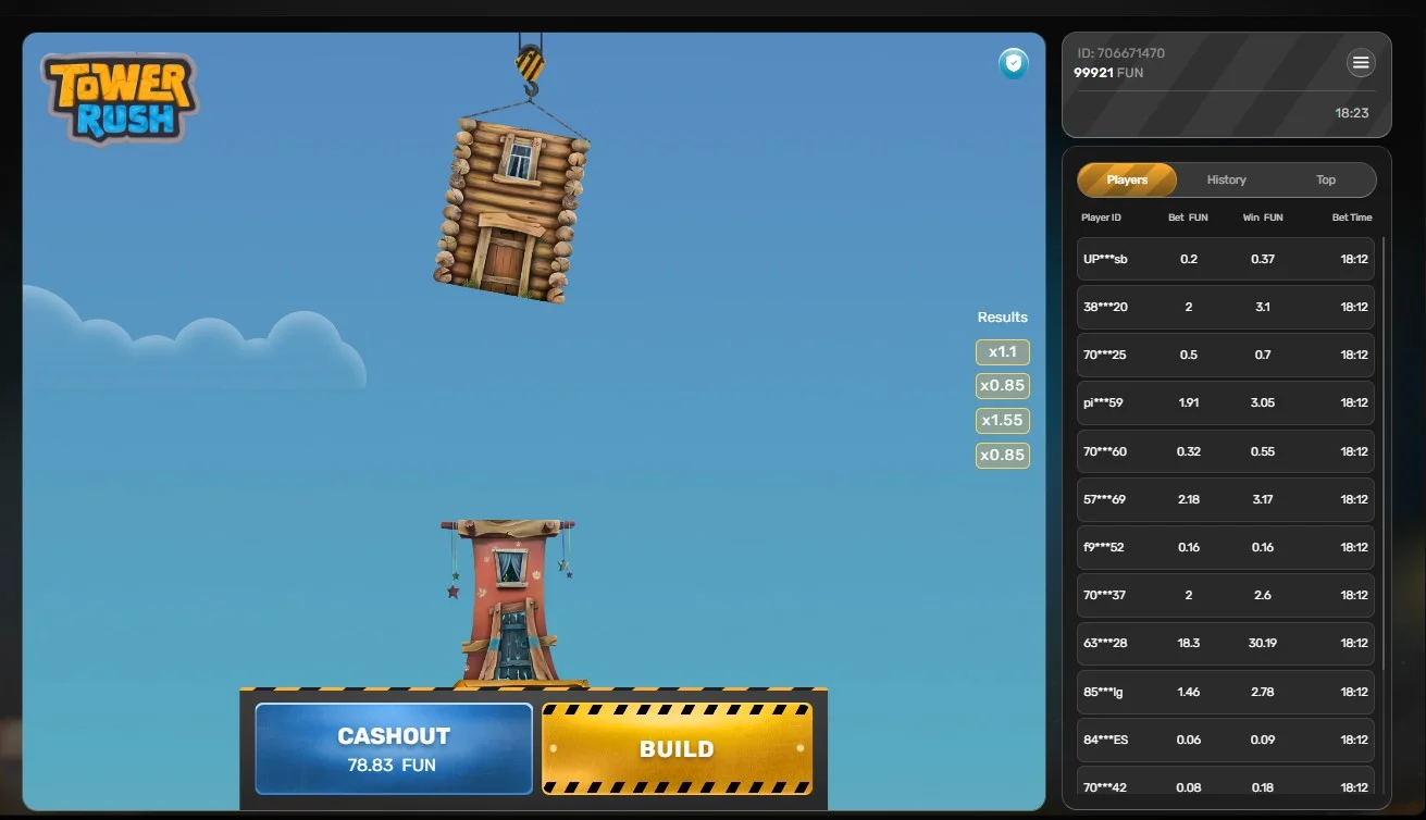 Frozen Floor Tower Rush